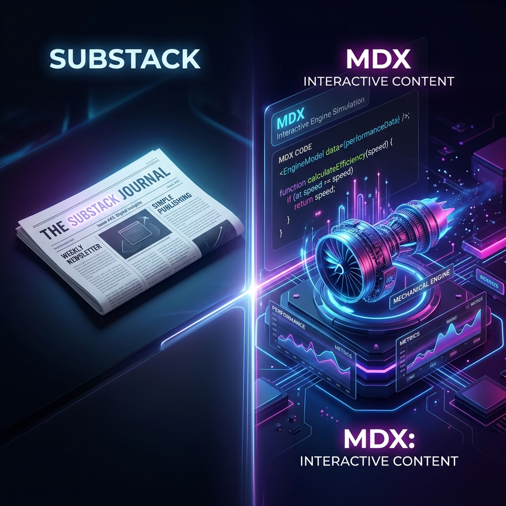 El Reto del MDX: ¿Por qué no usar Substack?